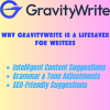 GravityWrite: The AI Writing Assistant Every Entrepreneur & Content Creator Needs