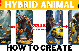 How I Create Viral Hybrid Animal Shorts with AI 🤖🦁