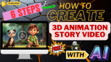 How to Create a 3D Animation Story Video Using Free AI Tools